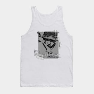 RM Quote "No one is born Ugly" - Gray Tank Top